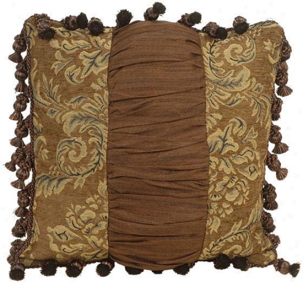 "melanie Pillow - 18"" Adjust, Brown"