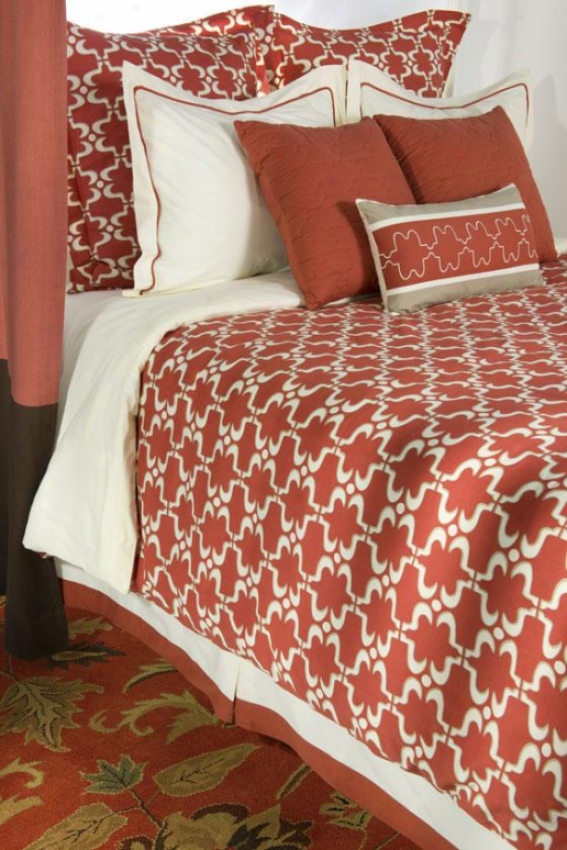 Mirianna Bedding Set - California King, Copper