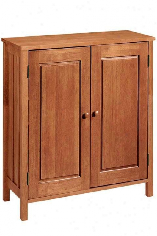 "mission-style 33""w Sh0e Storage By the side of Doors - 33""w W/o Drawer, Red"