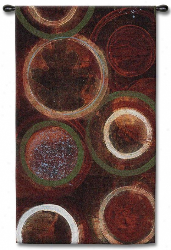 "nature's Spheres Tpestry - 52""hx32""w, Multi"