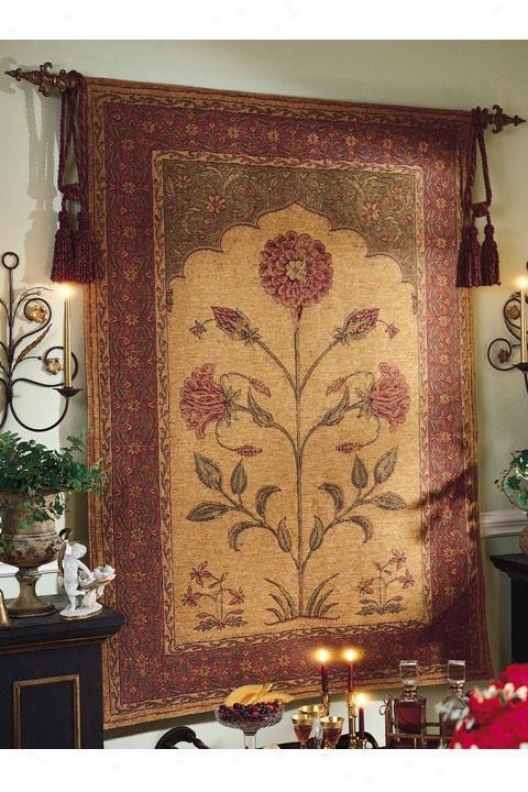 "old World Figure Tapestry - 55""hx76""w, Multi"