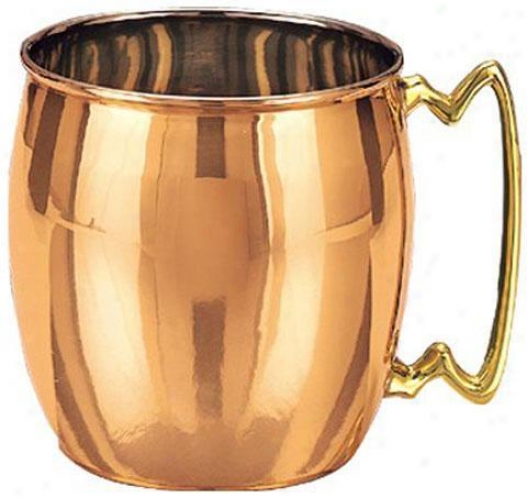 "partytime Copper Moscow Mule Mug - 4""h, Copper"