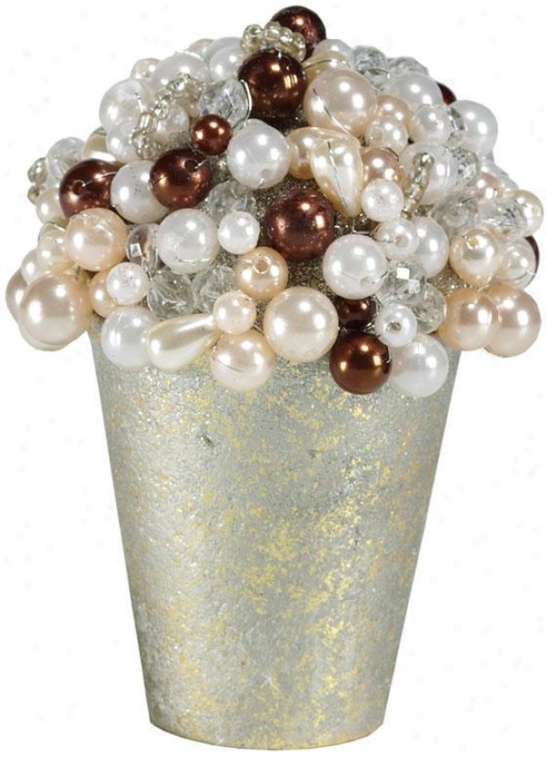 "pearl Topiary - 6""h, Multi"