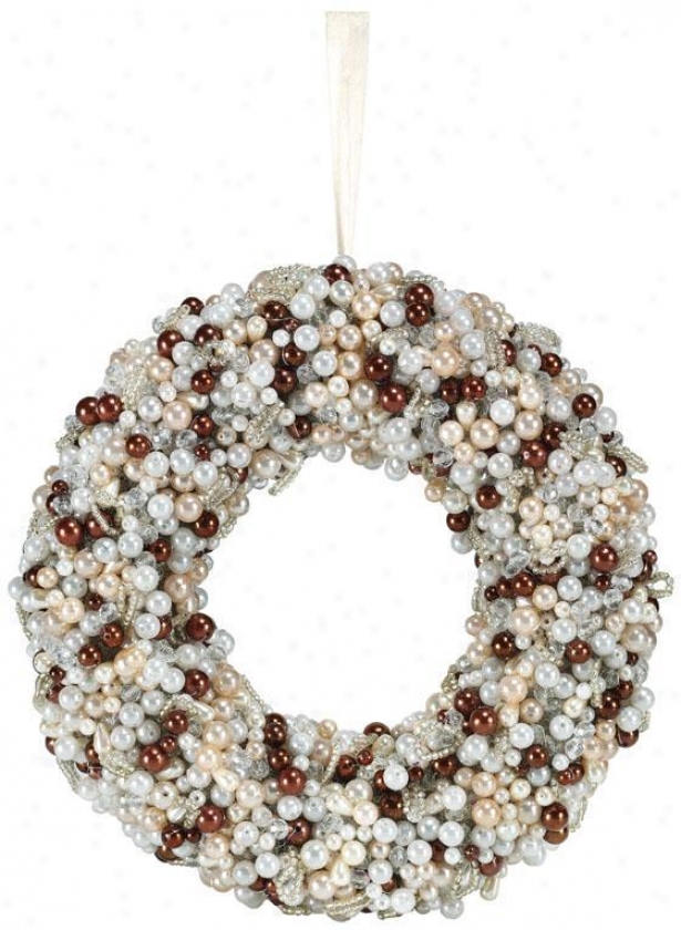 "pearl Wreath - 12""dia, Multi"