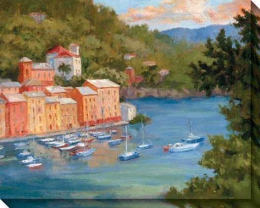 Portofino Summer Ii Canvas Wall Skill - Ii, Multi