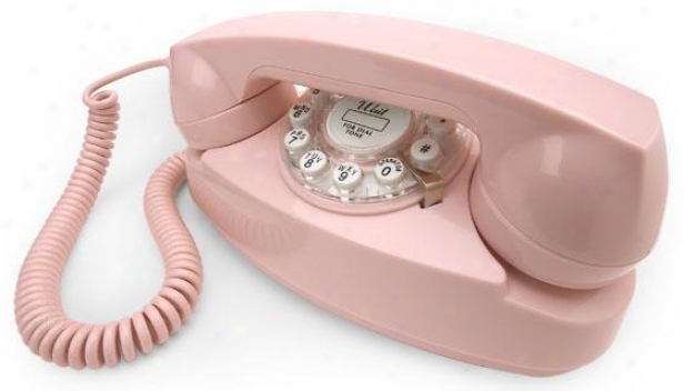 "princess Phone - 4.26""hx8.5""w, Pink"