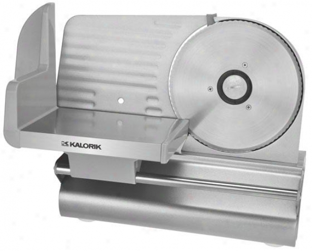 Professional Meat Slicer - 11.5hx11wx15d, Silver