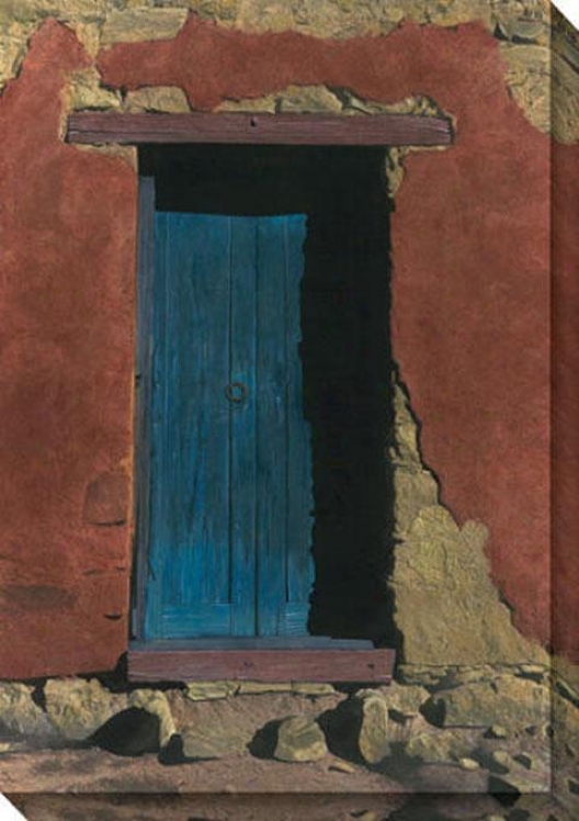 "puerta De Catorce I Canvas Wall Art - 34""hx48""w, Brown"