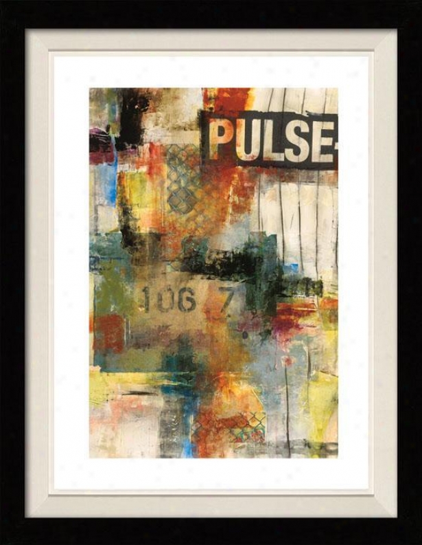 Pulse I Framed Wall Skill - I, Floated Black