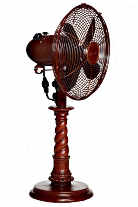 "rleigh Oscillating Fan - Table 10""d, Brown"