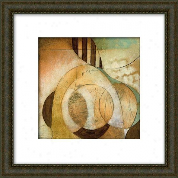 Reveal Ii Framed Wall Art - Ii, Matted Burlwood