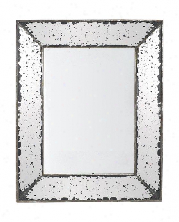 "roberto Mirror - Small 9.5""x12"", Antiqued Mirror"