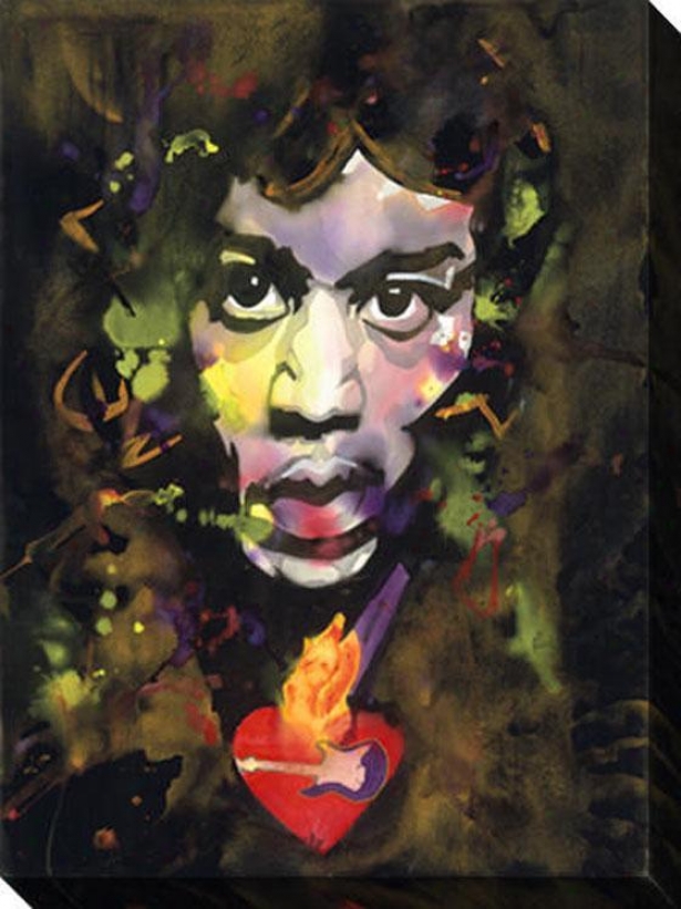 "sacred Disposition Canvas Wall Art - 36""hx48""w, Hendrix"