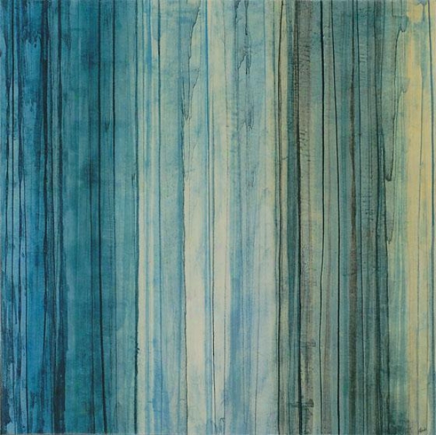 "shades Of Pale Wall Art - 29""square, Blue"