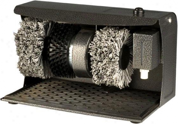 "shoe Polisher - 9.5""x9.5""x15.75, Dark"