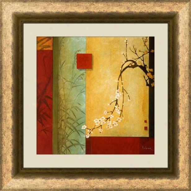 "spring Chorus Framed Wall Art - 28""hx28""w, Trnd Gld/brz Fm"