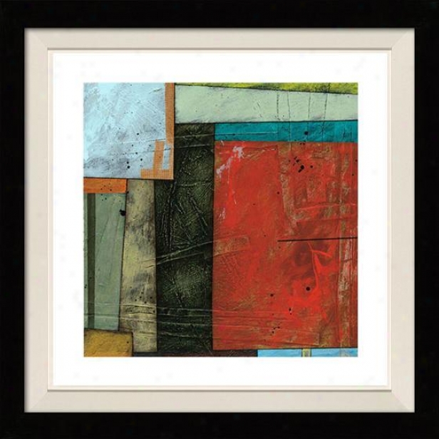 Spring Intention Ii Framed Wall Art - Ii, Floated Blcak