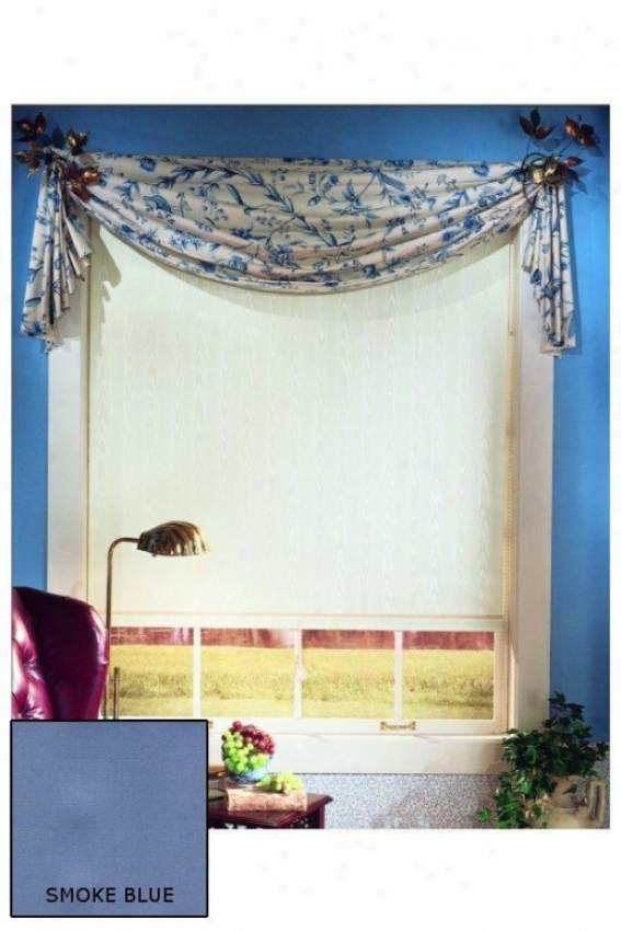 "spring Roller Shade - 27"" X 66"", Smoke Blue"