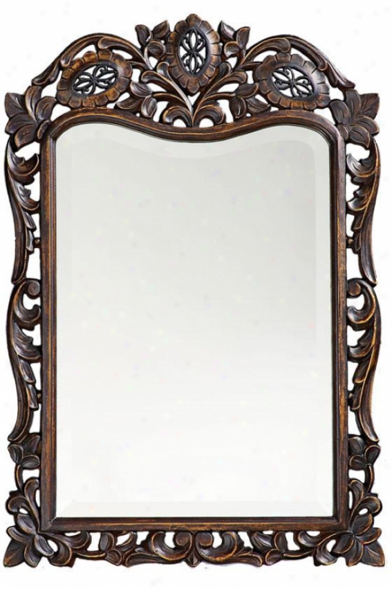 "st. Augustine Mirror - 29""hx20""wx1""d, Copper"