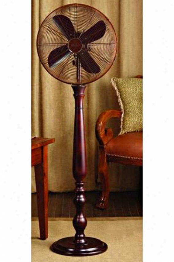 "sutter Florr Fan - Floor 16""d, Maroon"