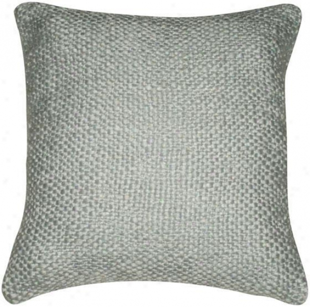 "tacey Pillow - 18""x18"", Blue"