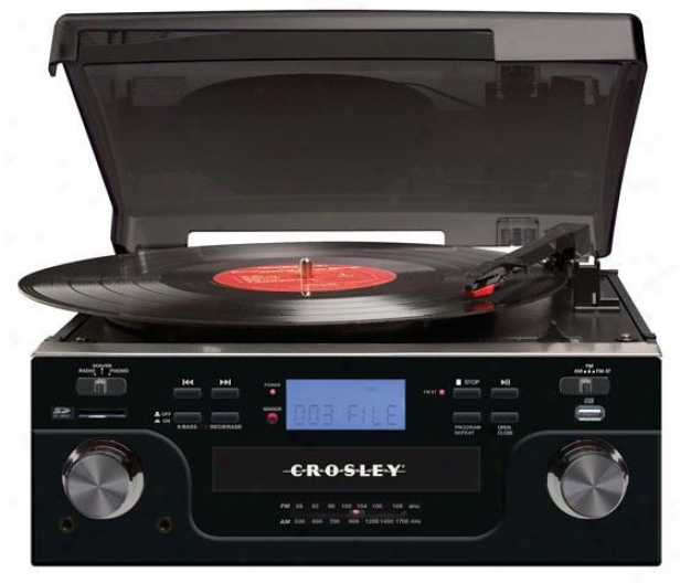 "tech Turntable - 12.75""wx6.5""h, Black"