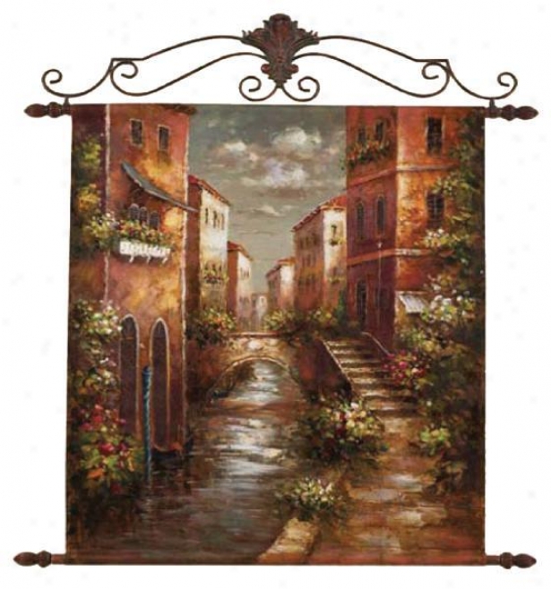 "the Scroll Wall Art - 54""hx44""w, Multi"