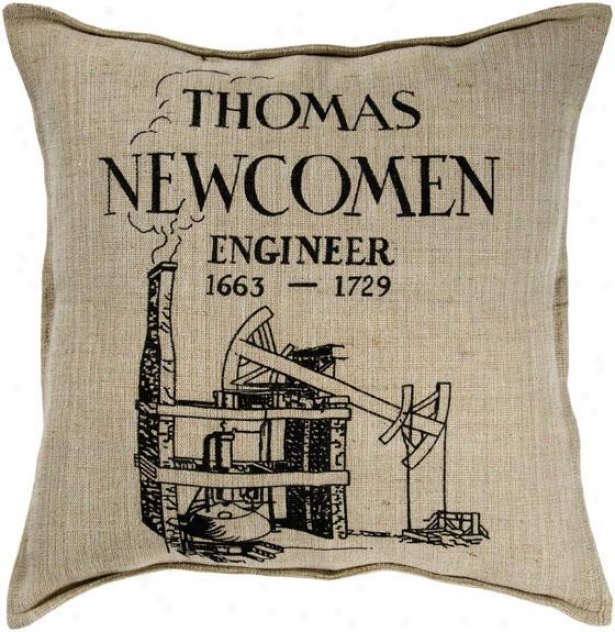 "thomas Decorative Pillow - 18""x18"", Ivpry"