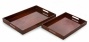 Calliope Serving Trays - Embarrass Of 2 - Sdt Of Pair, Red