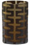 Graphic Vases - Geomeric, Brown