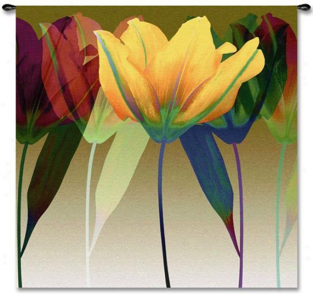 "tulip Tapestry - 51""hx51""w, Mylti"