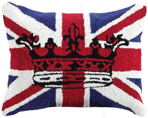 "Confederacy Jack Pillow - 14""x18"", Union Jack"