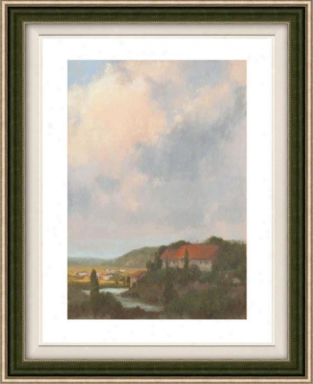 Valle yLight I Framed Wakl Art - I, Floated Silver