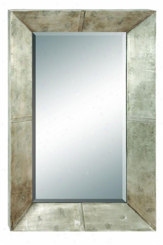 "vega Mirror - 45""hx28""w, Silver"