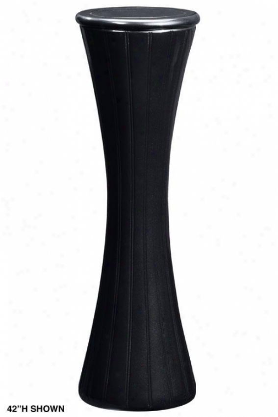 "ventura Fluted Display Pedestal - 30""h, Dismal"