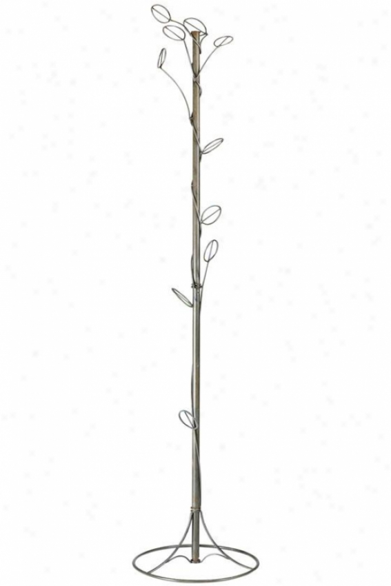 "vine Coat Tree - 77.5""hx16""d, Bronze"