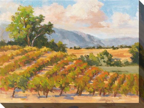 Wine Province I Canvas Wall Art - I, Gold
