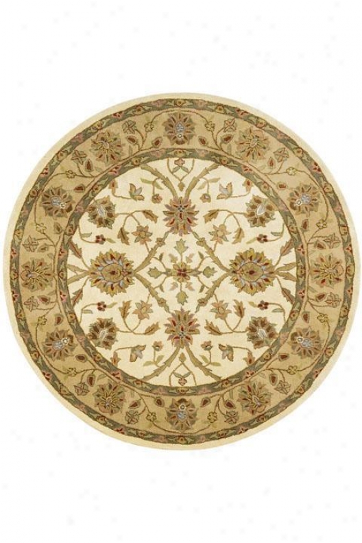 "agra Design Rug - 3'6""x5'6"", Beige"