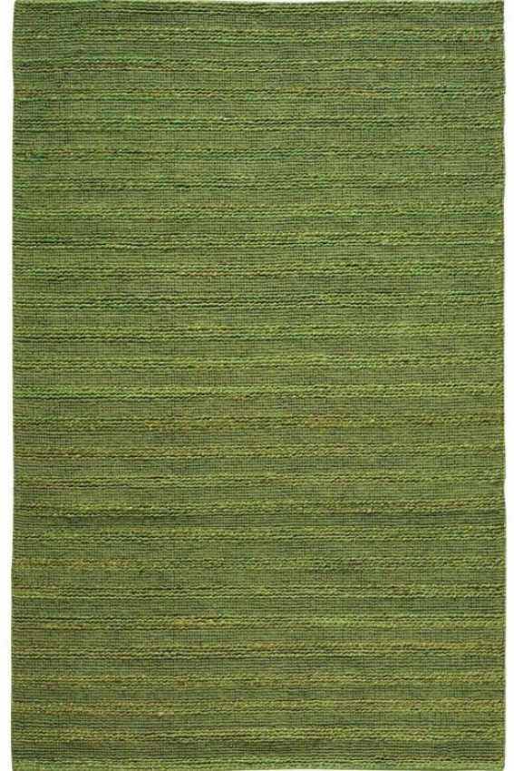 Banded Jute Region Rug - 3'x8' Runner, Green