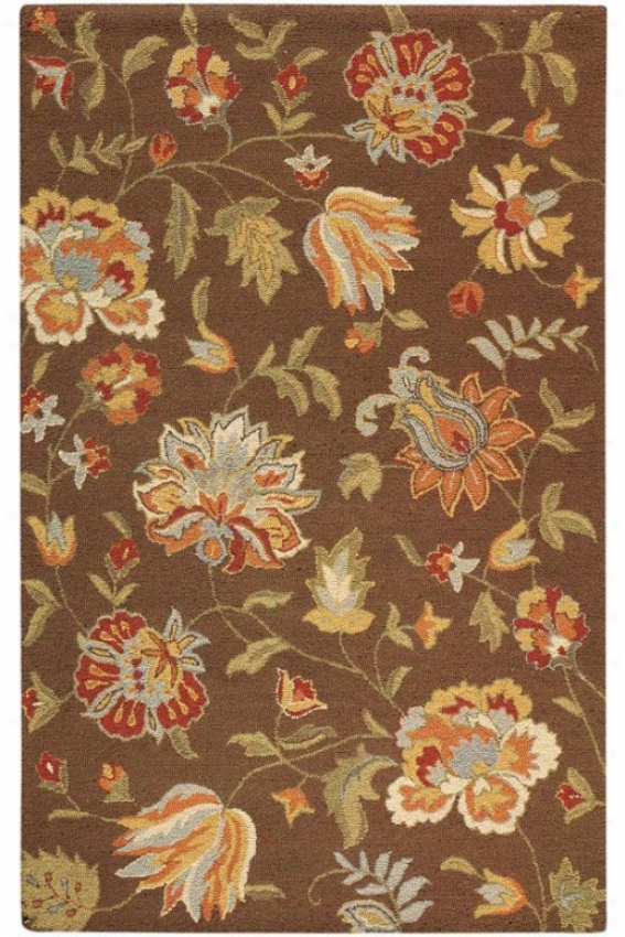 "botanicals Rug - 3'6""x5'6"", Brown"