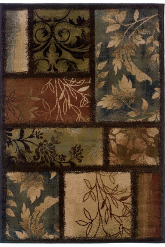 "branches Area Rug - 3'10""x5'5"", Brown"