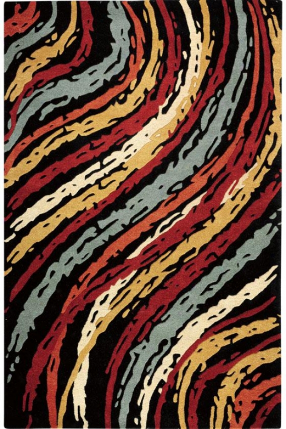 "breaker Area Rug - 3'6""x5'6"", Black"