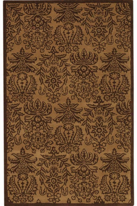 "brocade Rug - 2'3""x8', Beige"