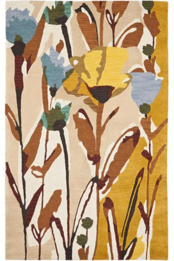 Buttercup Region Rug - 4x6', Charcoal Graay