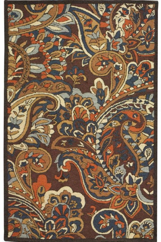 "charlemagne Ii Area Rug - 3'9""x5'9"", Brown"