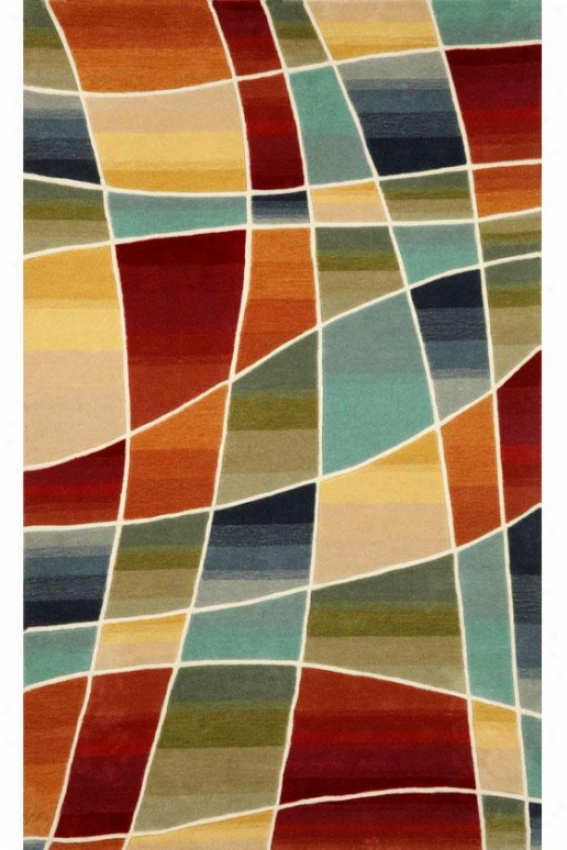 "collage Area Rug Ii - 7'6""x9'6"", Multi"