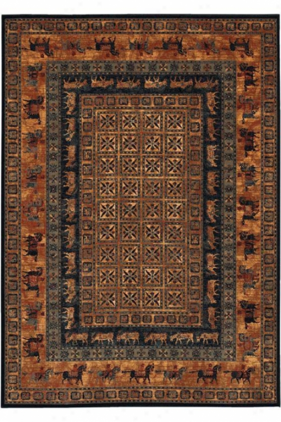 "couristan Pazyrk Sketch Area Rug - 9'9""x13'9"", Brown"