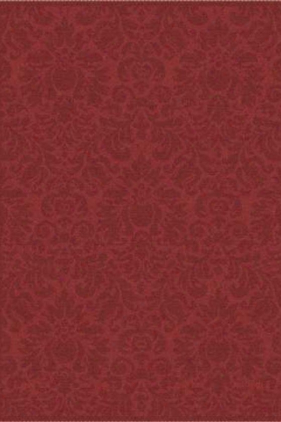 "damask Ii Area Rug - 2'7""x5', Red"