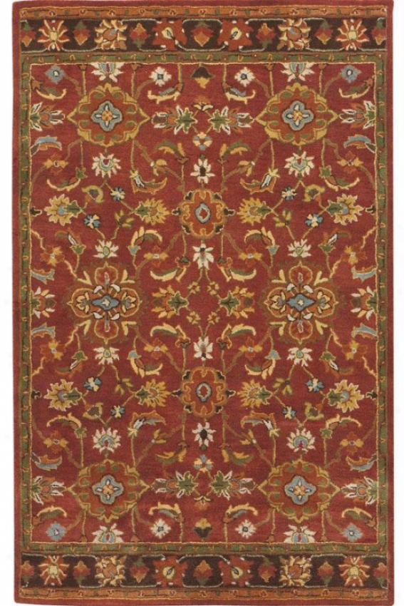 Eton Ii Area Rug - 3'x5', Red