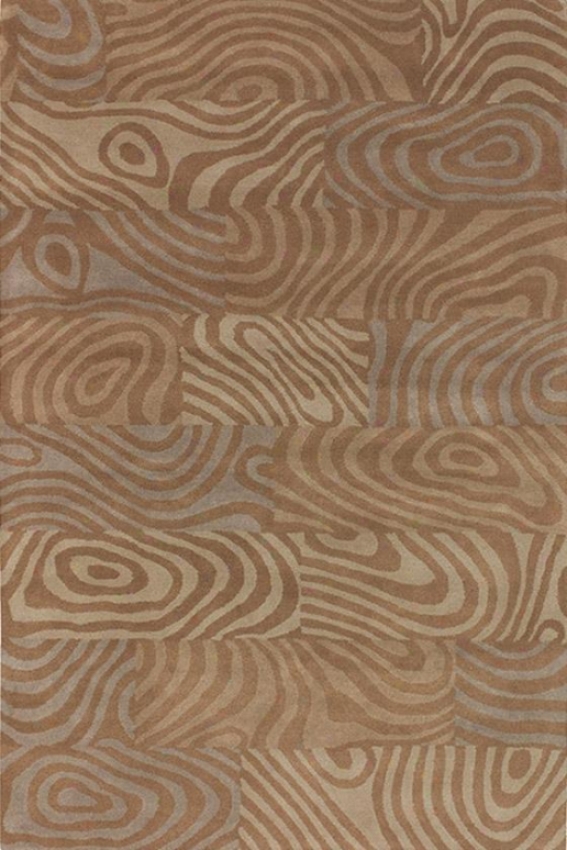 Fingerprint Area Rug - 8'x1', Gold